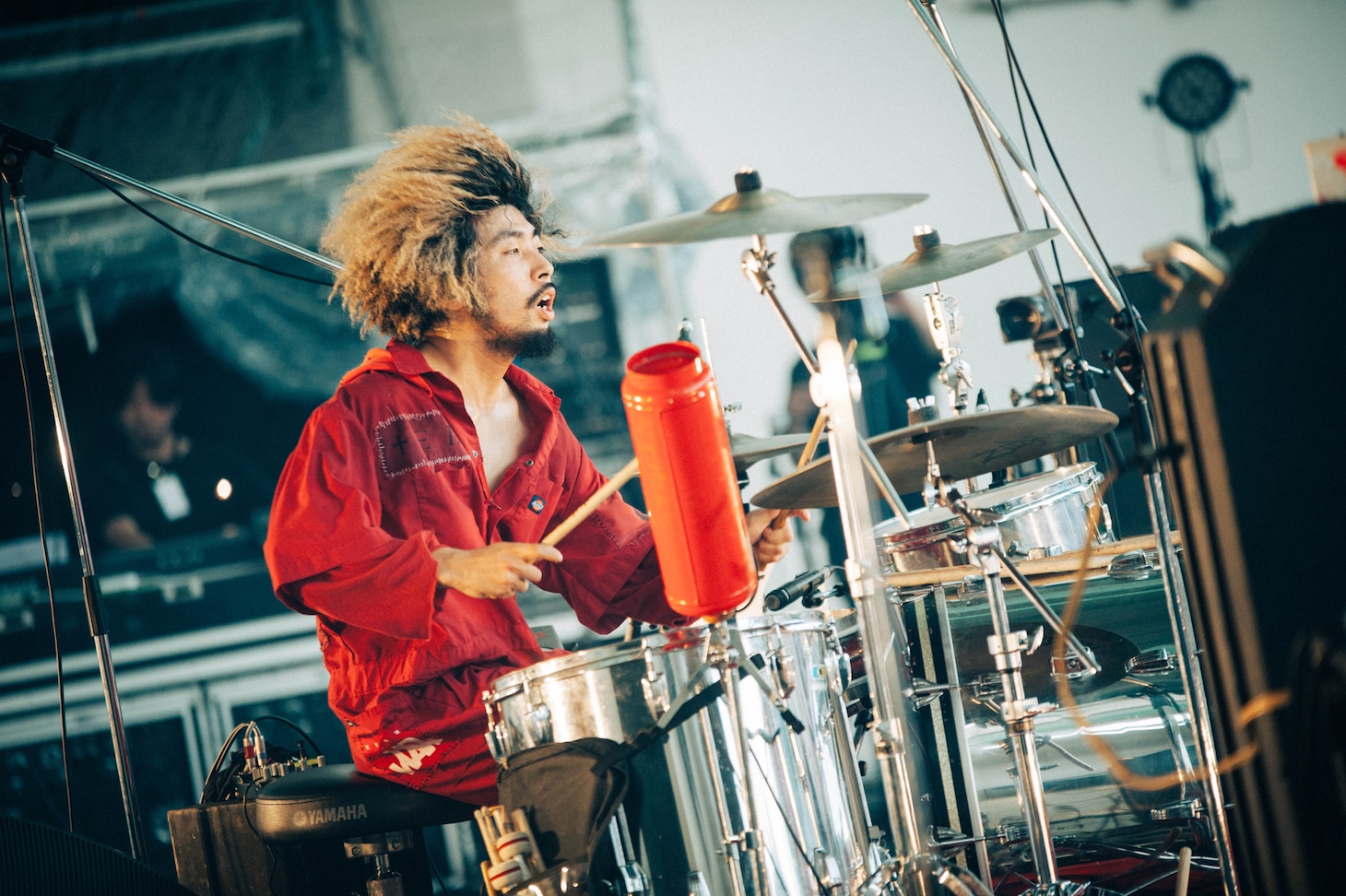 石原ロスカル（Dr / GEZAN）（Photo by Kana Tarumi）