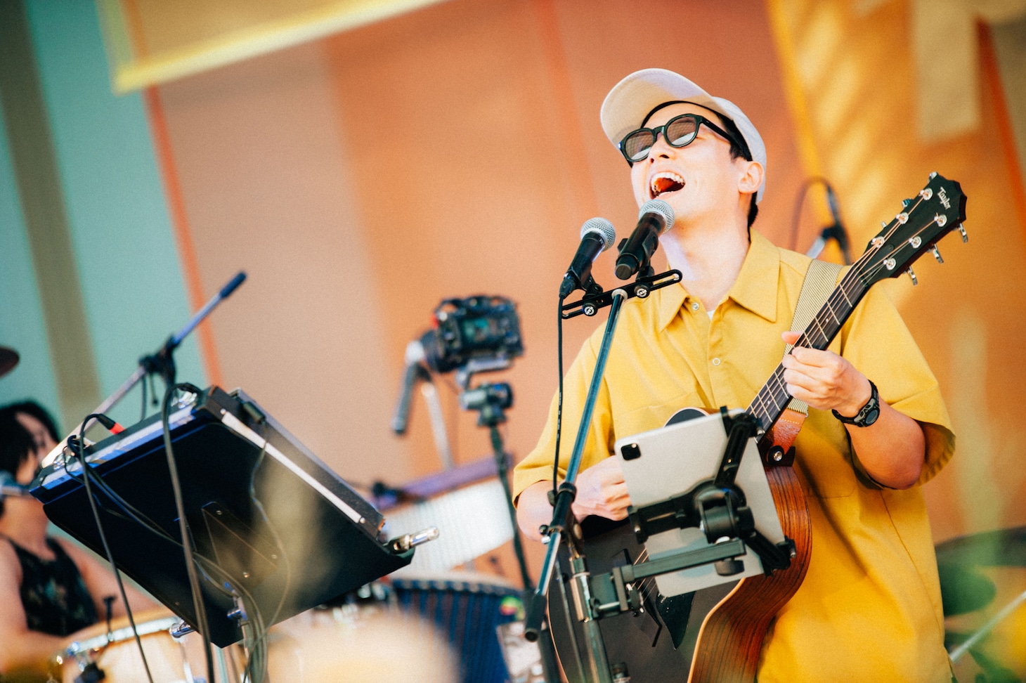 高城晶平（Vo, Flute, G / cero）（Photo by Kana Tarumi）