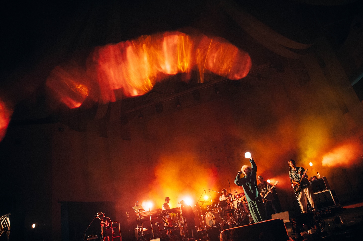 フィッシュマンズとハナレグミ。（Photo by Kana Tarumi）