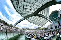 七尾旅人のライブの様子。（撮影：石崎祥子）