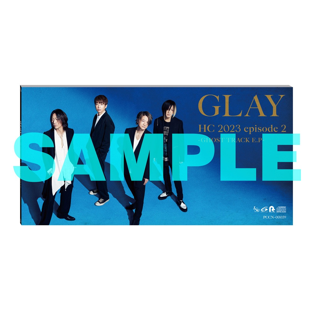 「Invitation of『The Ghost of GLAY II』」抽選会L賞賞品の8cmCD シングル型メモ帳サンプル画像。