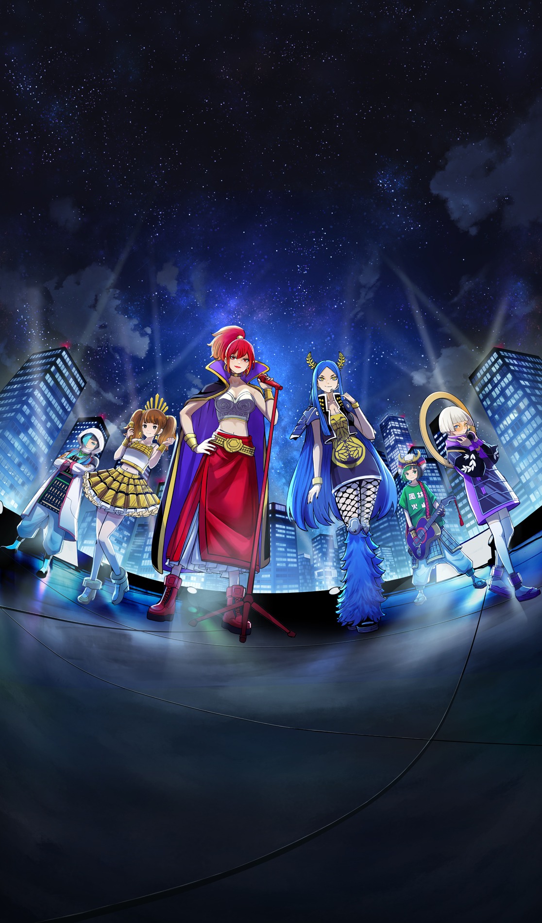 「サムライブクインダム」キービジュアル