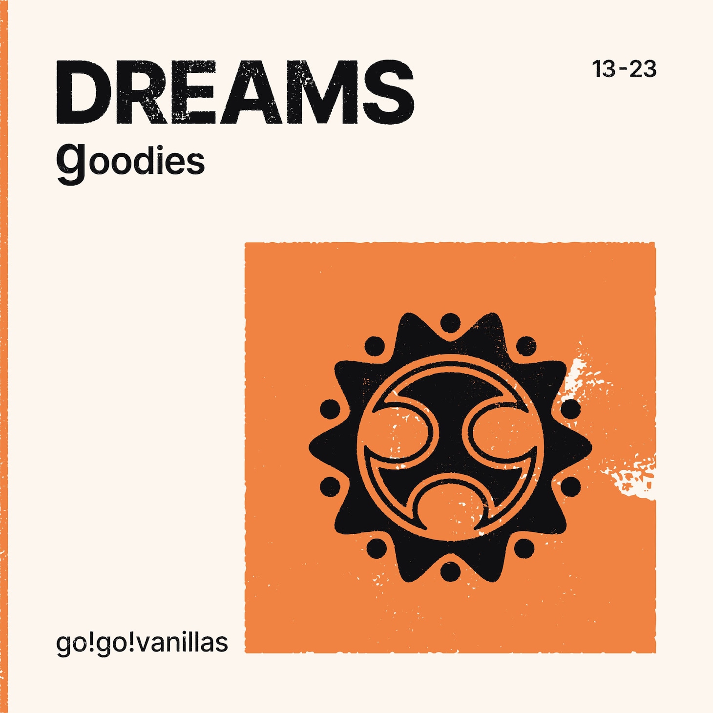 go!go!vanillas「goodies」ジャケット