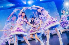 ideal pecoデビューライブ「first peco」の様子。（提供：株式会社iDL）