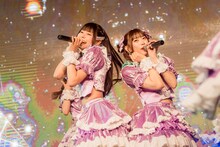 ideal pecoデビューライブ「first peco」の様子。（提供：株式会社iDL）