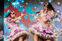 ideal pecoデビューライブ「first peco」の様子。（提供：株式会社iDL）