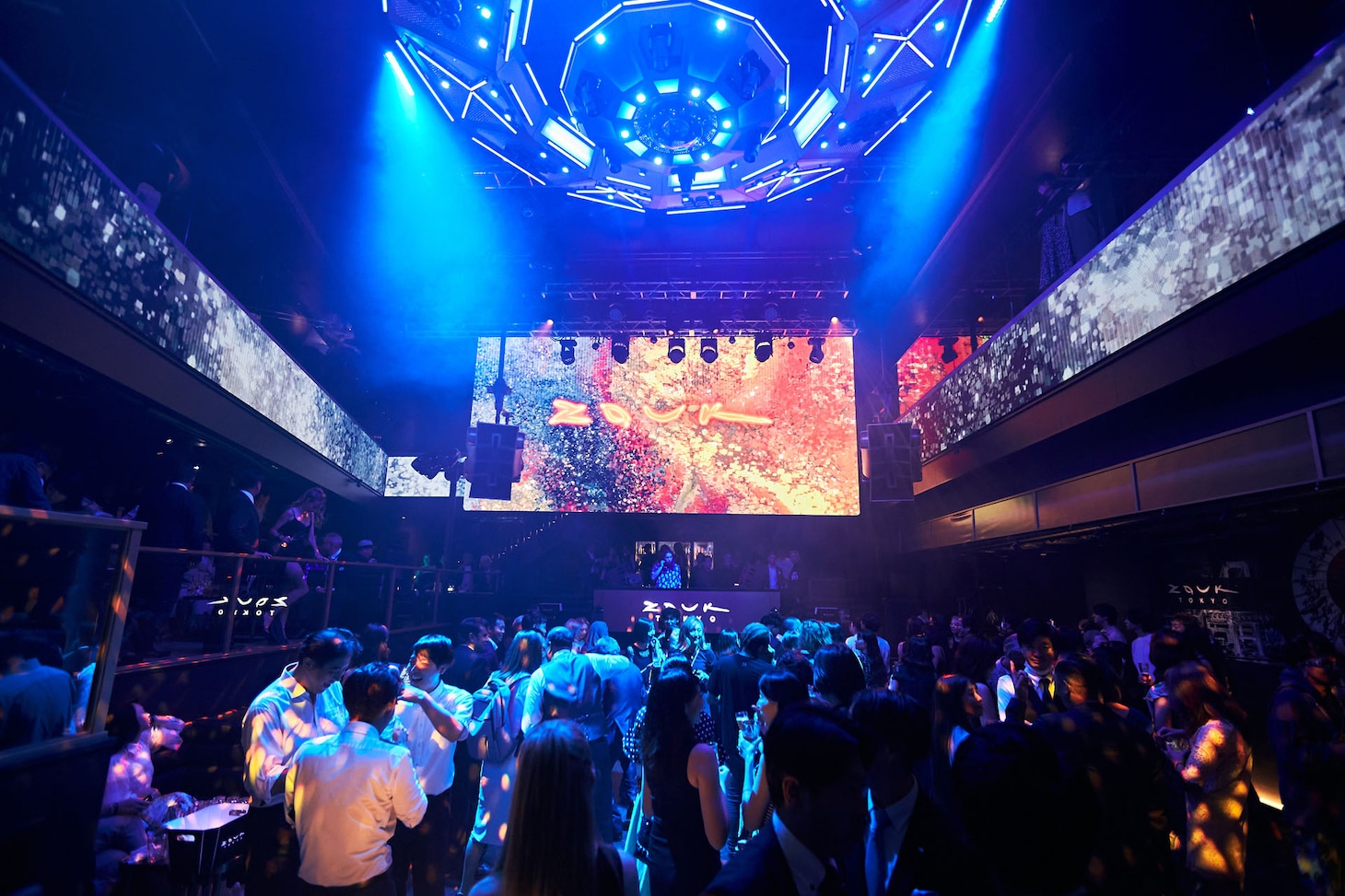 新オープンするナイトクラブ「Zouk Tokyo」の様子。