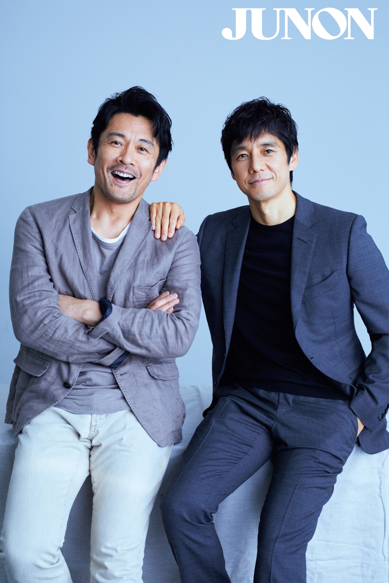 左から内野聖陽、西島秀俊。
