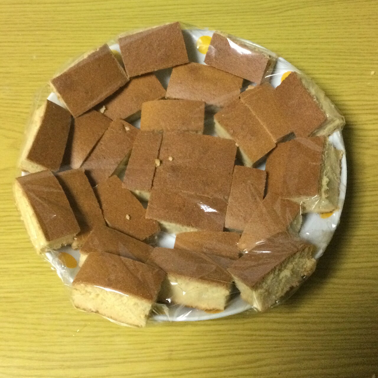 お兄ちゃんの手作りお菓子。