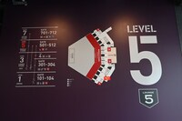 LEVEL 5の案内図。