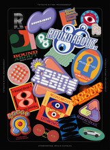 キタニタツヤ「ROUNDABOUT」ロゴ20種