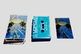 HALLCA「PARADISE GATE」カセットテープ(アクア)のイメージ。