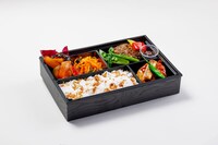 売店で販売される国産牛ハンバーグ弁当。（提供：株式会社Ｋアリーナマネジメント）