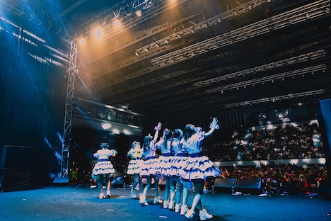 超ときめき♡宣伝部が「Impactnation Japan Festival 2023」に出演したときの様子。