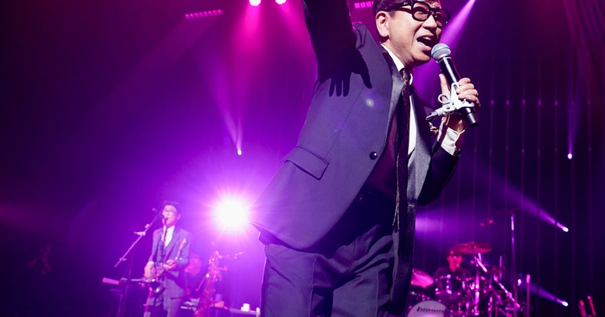藤井フミヤのデビュー40周年ツアー開幕、観客の声援に「ひさしぶりの 