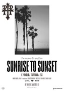 「SUNRISE TO SUNSET」チラシビジュアル