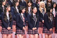 「PRODUCE 101 JAPAN THE GIRLS」概要発表会見の様子。