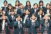 「PRODUCE 101 JAPAN THE GIRLS」概要発表会見の様子。