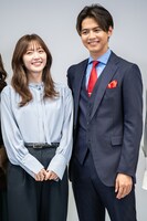 左から鈴木愛理、片寄涼太（GENERATIONS from EXILE TRIBE）。