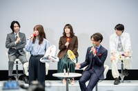 「推しが上司になりまして」記者会見の様子。