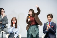 「推しが上司になりまして」記者会見の様子。
