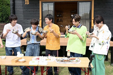 ヤマほどカケルBBQの様子。