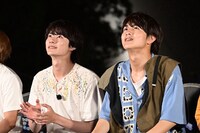 前田拳太郎と柏木悠（超特急）。