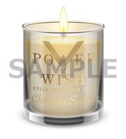 「EXILE LIVE TOUR 2022 "POWER OF WISH" ～Christmas Special～」限定パッケージ付属オリジナルキャンドル