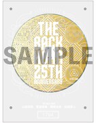 「結成25周年記念盾」のデザイン（シリアルナンバー入り）サンプル画像