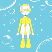 リーガルリリー「泳いでゆけたら」ジャケット