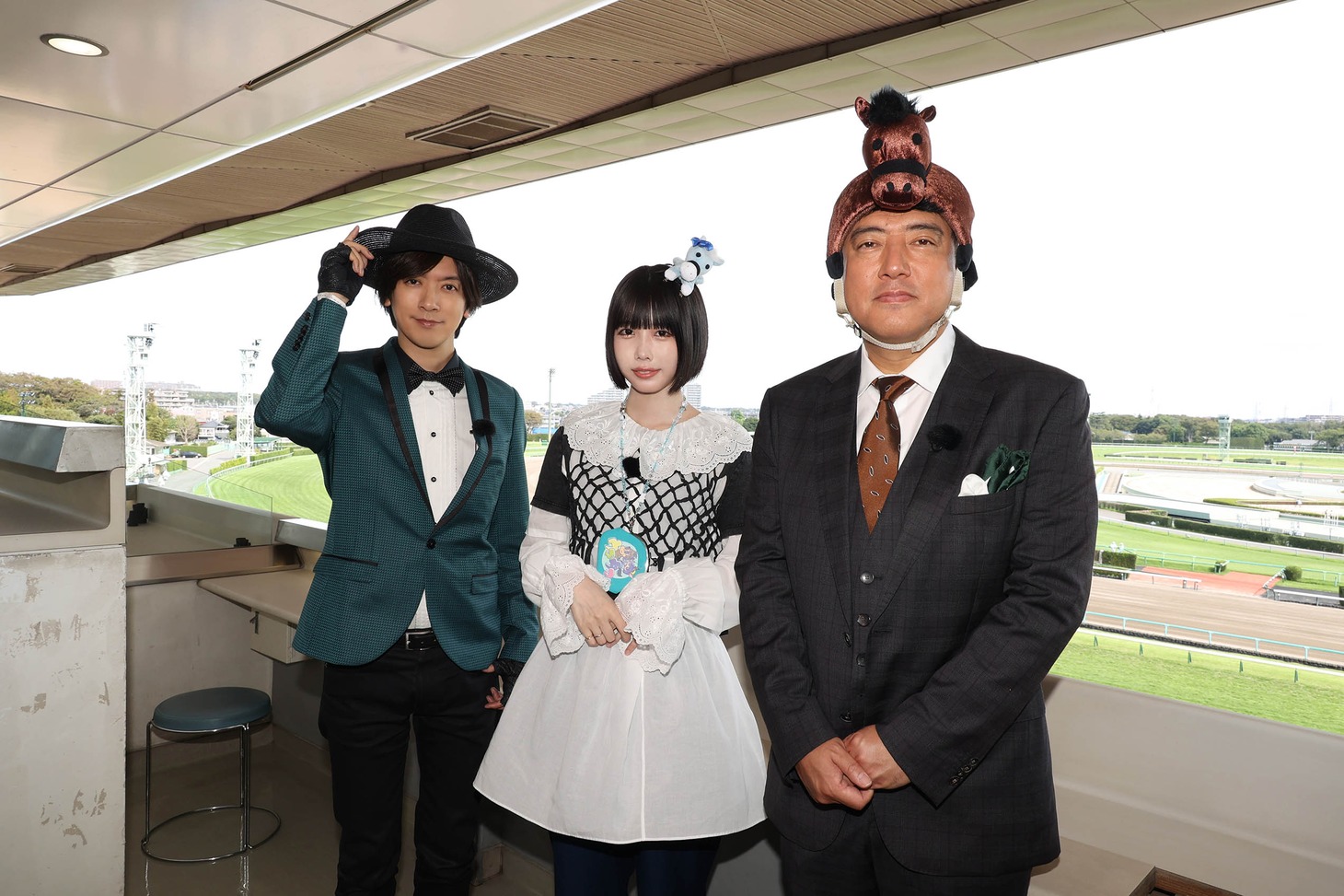 左からDAIGO（BREAKERZ）、あの、佐野瑞樹アナウンサー。(c)フジテレビ