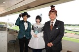 左からDAIGO(BREAKERZ)、あの、佐野瑞樹アナウンサー。(c)フジテレビ