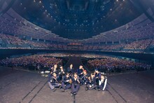 JO1「2023 JO1 2ND ARENA LIVE TOUR ‘BEYOND THE DARK’」広島・広島グリーンアリーナ公演の様子。(c)LAPONE Entertainment