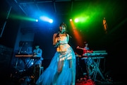 脇田もなり「MONARI WAKITA 7th Anniversary & "UNI" Release Party」の様子。