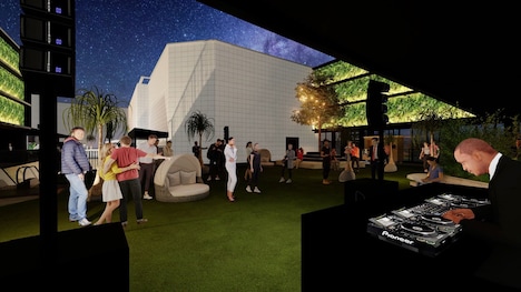 The Mint Ginzaの内観イメージ。