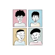 ははの気まぐれ「よく晴れた日に / 星釣る人」ジャケット