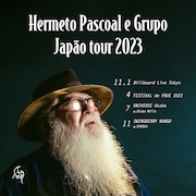 「Hermeto Pascoal e Grupo Japão Tour 2023」フライヤー