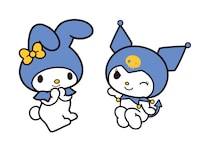 青色になったマイメロディ＆クロミ。(c) 2023 SANRIO CO., LTD. APPROVAL NO. L638017