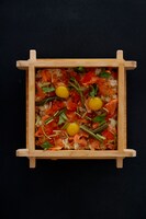 「食べた人が笑顔になる それが最高の喜び 幸せの料理帖」より、北海はらこ飯。