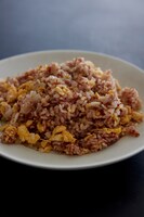 「食べた人が笑顔になる それが最高の喜び 幸せの料理帖」より、コンビーフライス。