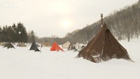 「東北ココから 魅惑の東北キャンプ道 みちキャン」より。（写真提供：NHK）