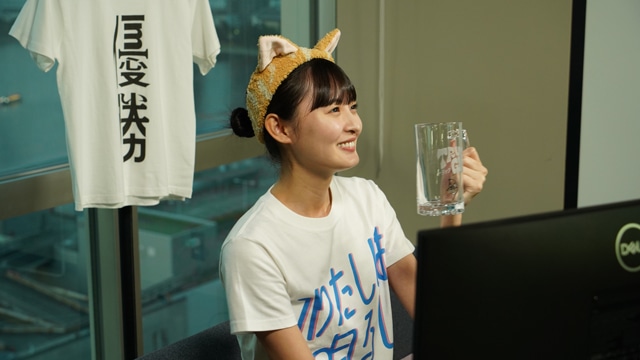 前回のインスタライブの様子。(c)フジテレビ