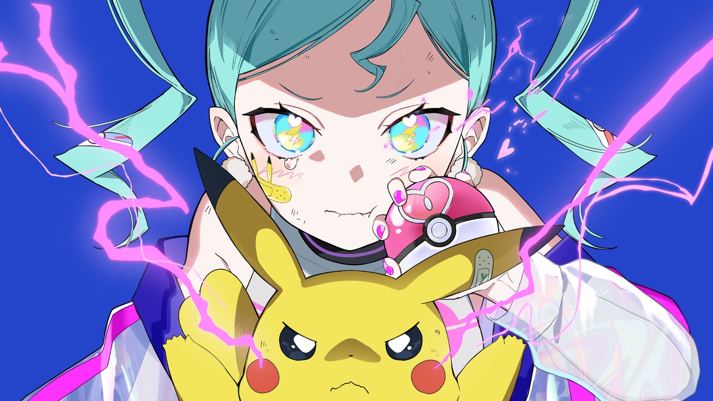 DECO*27「ボルテッカー」ミュージックビデオより。(c)2023 Pokémon. (c)1995-2023 Nintendo/Creatures Inc./GAME FREAK inc. (c)Crypton Future Media, INC.