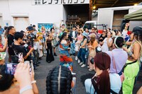 PUSHIM「いつも君を観てる太陽」ミュージックビデオのメイキング。