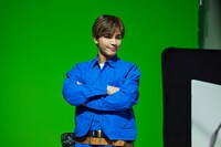 「バイトルNEXT」新CM「ドライバー / 飲食 / 建築・土木」編の撮影風景。