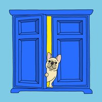 Minchanbaby＆藤城アンナ「青の扉」配信ジャケット