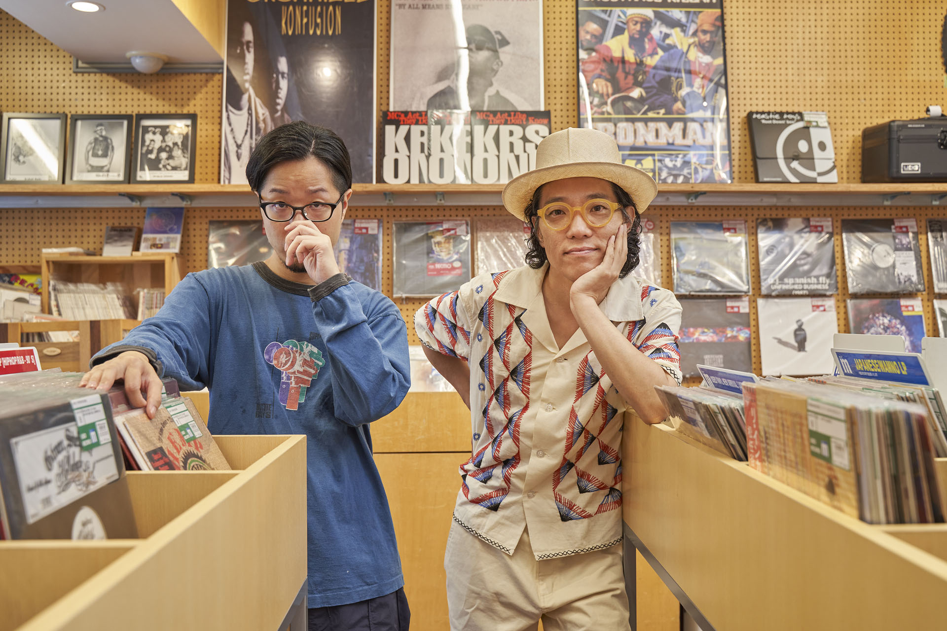 PUNPEEとハナレグミ「レコードの日」ダブルアンバサダーに就任
