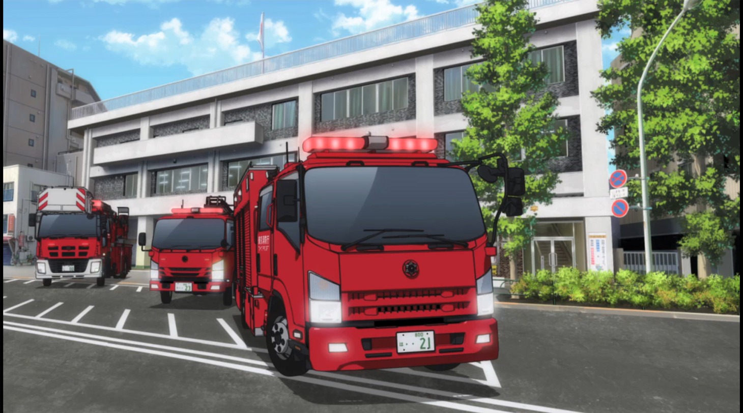 アニメ「め組の大吾 救国のオレンジ」ノンクレジット映像より。(c)曽田正人・冨山玖呂・講談社 / 「め組の大吾 救国のオレンジ」製作委員会