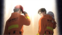 アニメ「め組の大吾 救国のオレンジ」ノンクレジット映像より。(c)曽田正人・冨山玖呂・講談社 / 「め組の大吾 救国のオレンジ」製作委員会