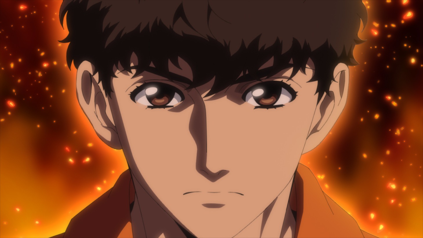 アニメ「め組の大吾 救国のオレンジ」ノンクレジット映像より。(c)曽田正人・冨山玖呂・講談社 / 「め組の大吾 救国のオレンジ」製作委員会